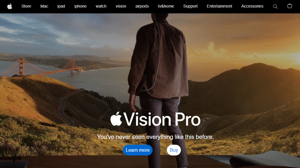 Apple-homepage